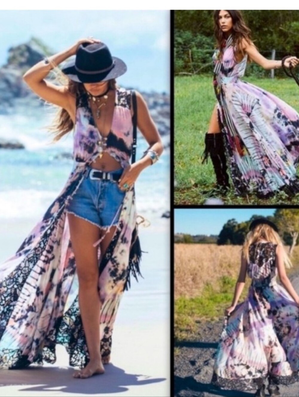 NEW Lucy Maxi Dress Gown Still Pressed With Dust Bag UFT